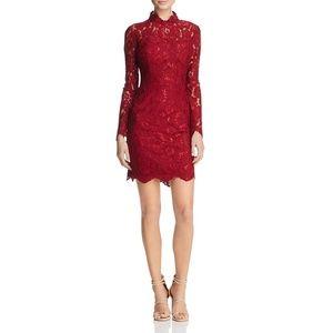 Betsey Johnson Womens Cocktail Dress Lace